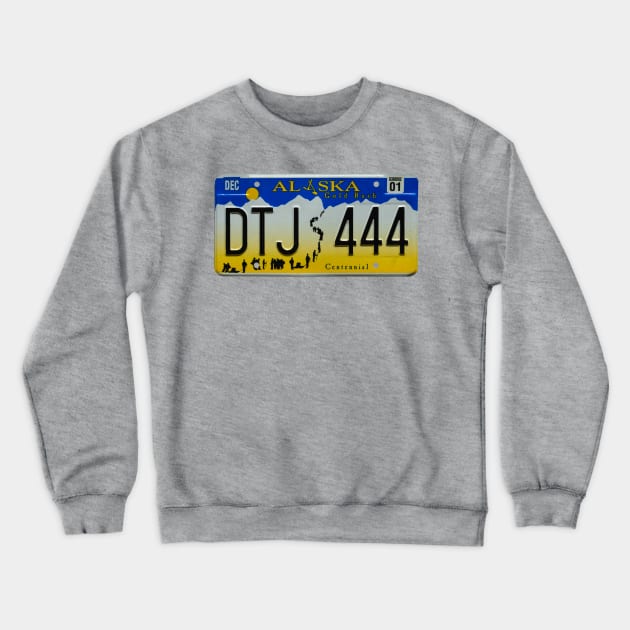 Alaska Gold Rush Tag Crewneck Sweatshirt by Enzwell